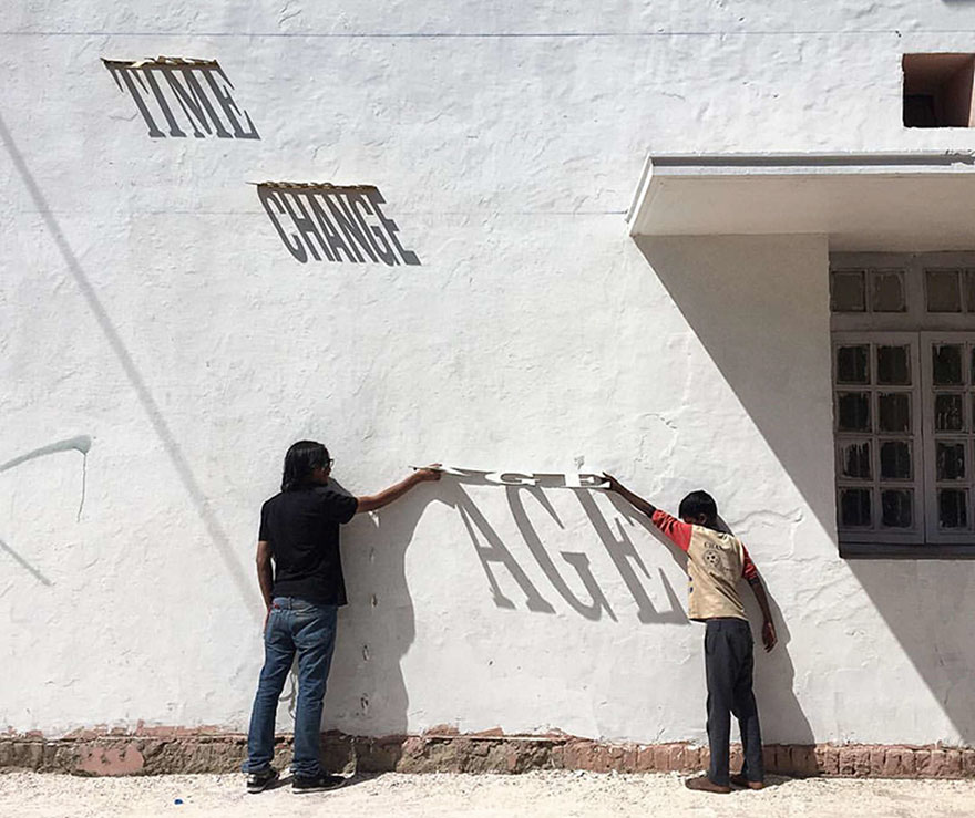 shadow-typography-time-changes-everything-daku-8