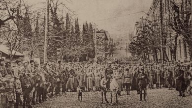 წითელი არმია თბილისში, 1921 წლის 25 თებერვალი - Red Army in Tbilisi, 25 February. 1921