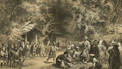 სამეგრელო, მეგრელი მონადირენი, გრიგოლ გაგარინი, 1847