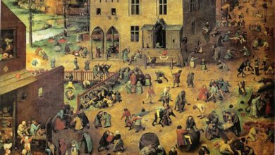 Pieter Bruegel the Elder’s "Children's Games", 1559