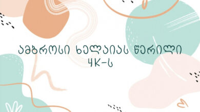 ამბროსი ხელაიას წერილი ЧК-ს