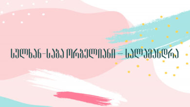 სულხან-საბა ორბელიანი – სალამანდრა