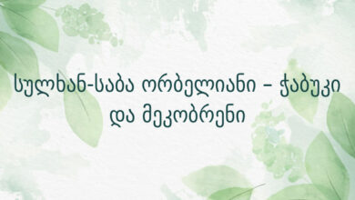 სულხან-საბა ორბელიანი – ჭაბუკი და მეკობრენი