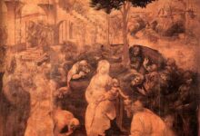 მოგვთა თაყვანისცემა - ლეონარდო და ვინჩი. The Adoration of the Magi - Leonardo da Vinci. 1481-1482