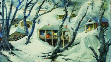 ზამთარი, ელენე ახვლედიანი