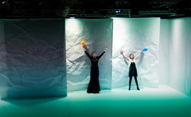 ნინო ხარატიშვილის სპექტაკლი ”ჩე­მი ბედ­ნი­ე­რე­ბის ყვე­ლა­ზე სა­ში­ნე­ლი წე­ლი", ჰამბურგი