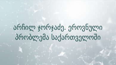 არჩილ ჯორჯაძე. ეროვნული პრობლემა საქართველოში