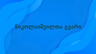 ნიკოლაიშვილთა გვარი
