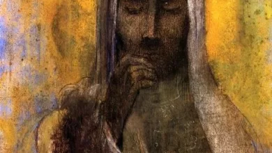 ქრისტეს სიჩუმე, ოდილონ რედონი. 1895