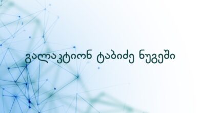 გალაკტიონ ტაბიძე ნუგეში