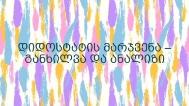 დიდოსტატის მარჯვენა – განხილვა და ანალიზი