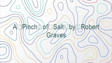 A Pinch of Salt by Robert Graves