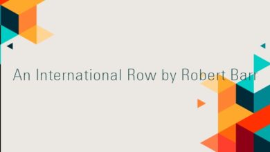 An International Row by Robert Barr