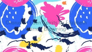 Chorus Of Eden Spirits by Elizabeth Barrett Browning