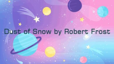 Dust of Snow by Robert Frost