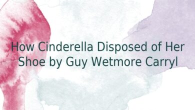 How Cinderella Disposed of Her Shoe by Guy Wetmore Carryl
