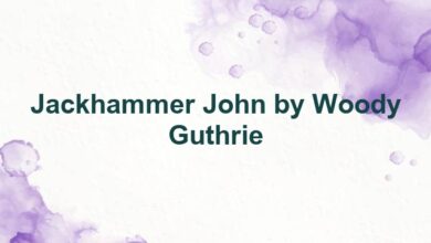 Jackhammer John by Woody Guthrie