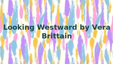 Looking Westward by Vera Brittain