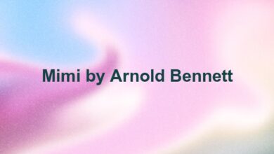 Mimi by Arnold Bennett