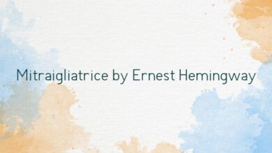 Mitraigliatrice by Ernest Hemingway