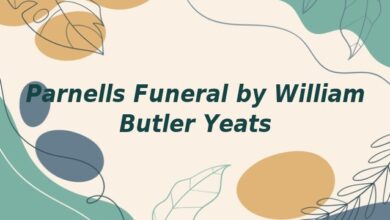 Parnells Funeral by William Butler Yeats