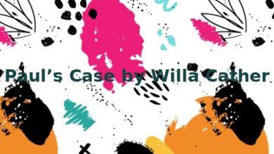 Paul’s Case by Willa Cather