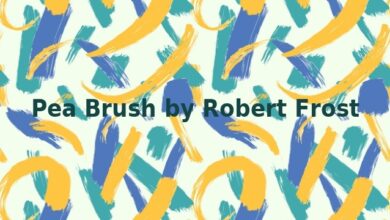 Pea Brush by Robert Frost