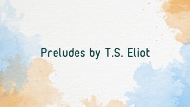 Preludes by T.S. Eliot