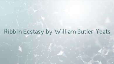 Ribb In Ecstasy by William Butler Yeats