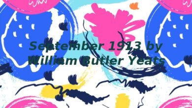 September 1913 by William Butler Yeats