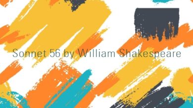 Sonnet 56 by William Shakespeare