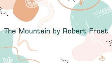 The Mountain by Robert Frost