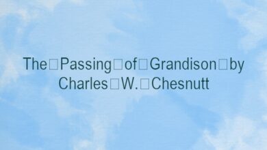 The Passing of Grandison by Charles W. Chesnutt