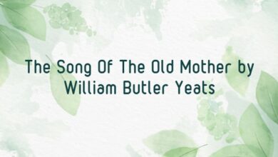 The Song Of The Old Mother by William Butler Yeats