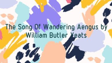 The Song Of Wandering Aengus by William Butler Yeats
