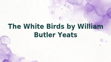The White Birds by William Butler Yeats