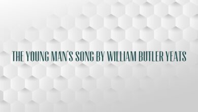 The Young Man’s Song by William Butler Yeats