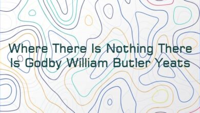 Where There Is Nothing There Is Godby William Butler Yeats