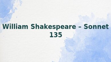 William Shakespeare – Sonnet 135
