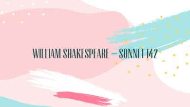 William Shakespeare – Sonnet 142