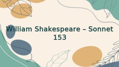 William Shakespeare – Sonnet 153