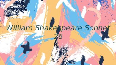 William Shakespeare Sonnet 26
