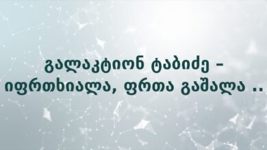 გალაკტიონ ტაბიძე – იფრთხიალა, ფრთა გაშალა ..