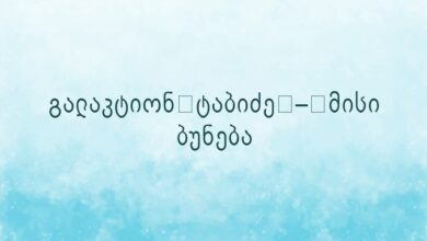 გალაკტიონ ტაბიძე – მისი ბუნება