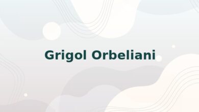 Grigol Orbeliani