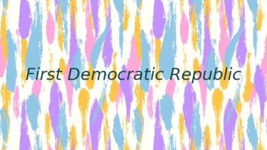 First Democratic Republic