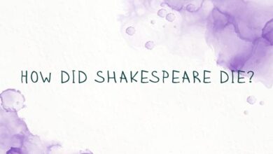 How Did Shakespeare Die?