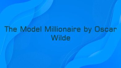 The Model Millionaire by Oscar Wilde